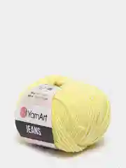 Лимонный пряжа YarnArt Jeans, 50 г, 160 м