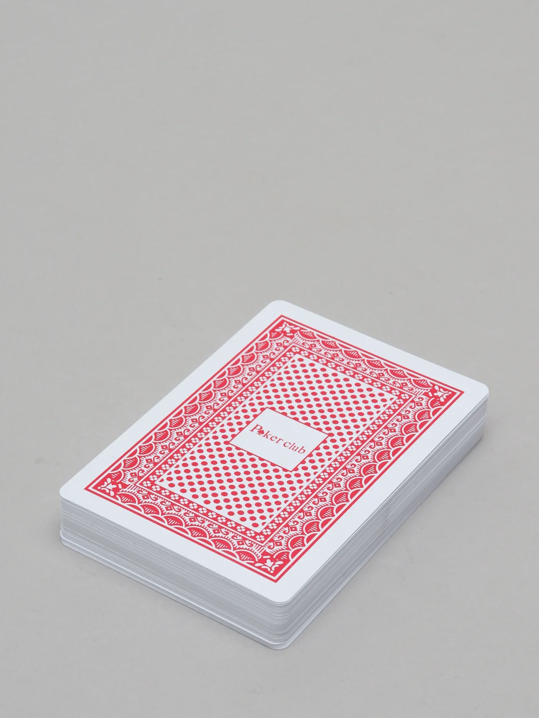 Красный карты Poker Club пластиковые для покера, Покерные карты 54 шт, Игра в покер
