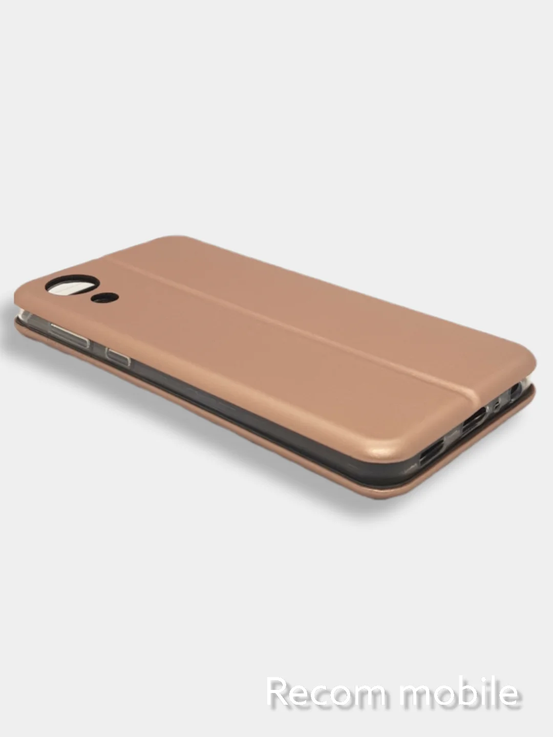 Розовый чехол книжка Samsung Galaxy A03 Core с функцией подставки