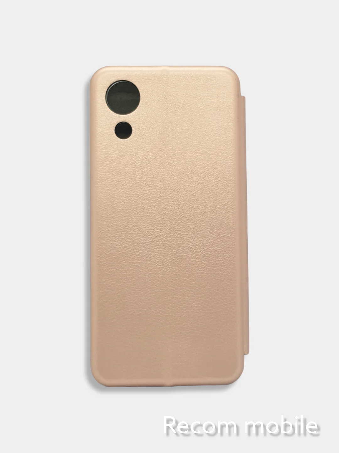 Розовый чехол книжка Samsung Galaxy A03 Core с функцией подставки