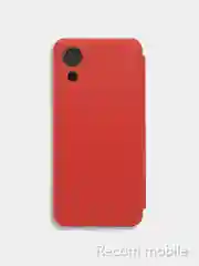 Красный чехол книжка Samsung Galaxy A03 Core с функцией подставки