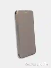 Серебряный чехол книжка Samsung Galaxy A03 Core с функцией подставки