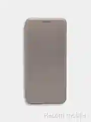 Серебряный чехол книжка Samsung Galaxy A03 Core с функцией подставки