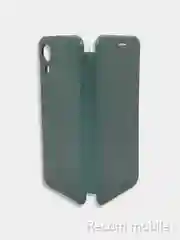 Зеленый чехол книжка Samsung Galaxy A03 Core с функцией подставки