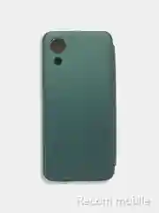 Зеленый чехол книжка Samsung Galaxy A03 Core с функцией подставки