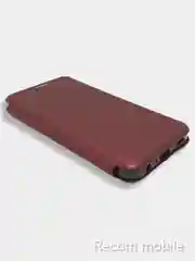 Багровый чехол книжка Samsung Galaxy A03 Core с функцией подставки