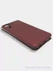 Багровый чехол книжка Samsung Galaxy A03 Core с функцией подставки