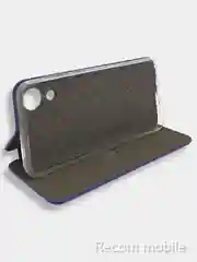 Синий чехол книжка Samsung Galaxy A03 Core с функцией подставки