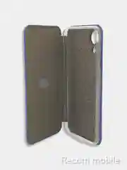 Синий чехол книжка Samsung Galaxy A03 Core с функцией подставки