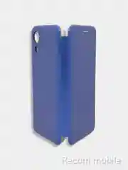 Синий чехол книжка Samsung Galaxy A03 Core с функцией подставки