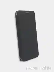 Черный чехол книжка Samsung Galaxy A03 Core с функцией подставки