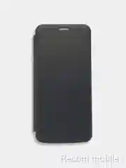 Черный чехол книжка Samsung Galaxy A03 Core с функцией подставки