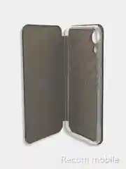 Черный чехол книжка Samsung Galaxy A03 Core с функцией подставки