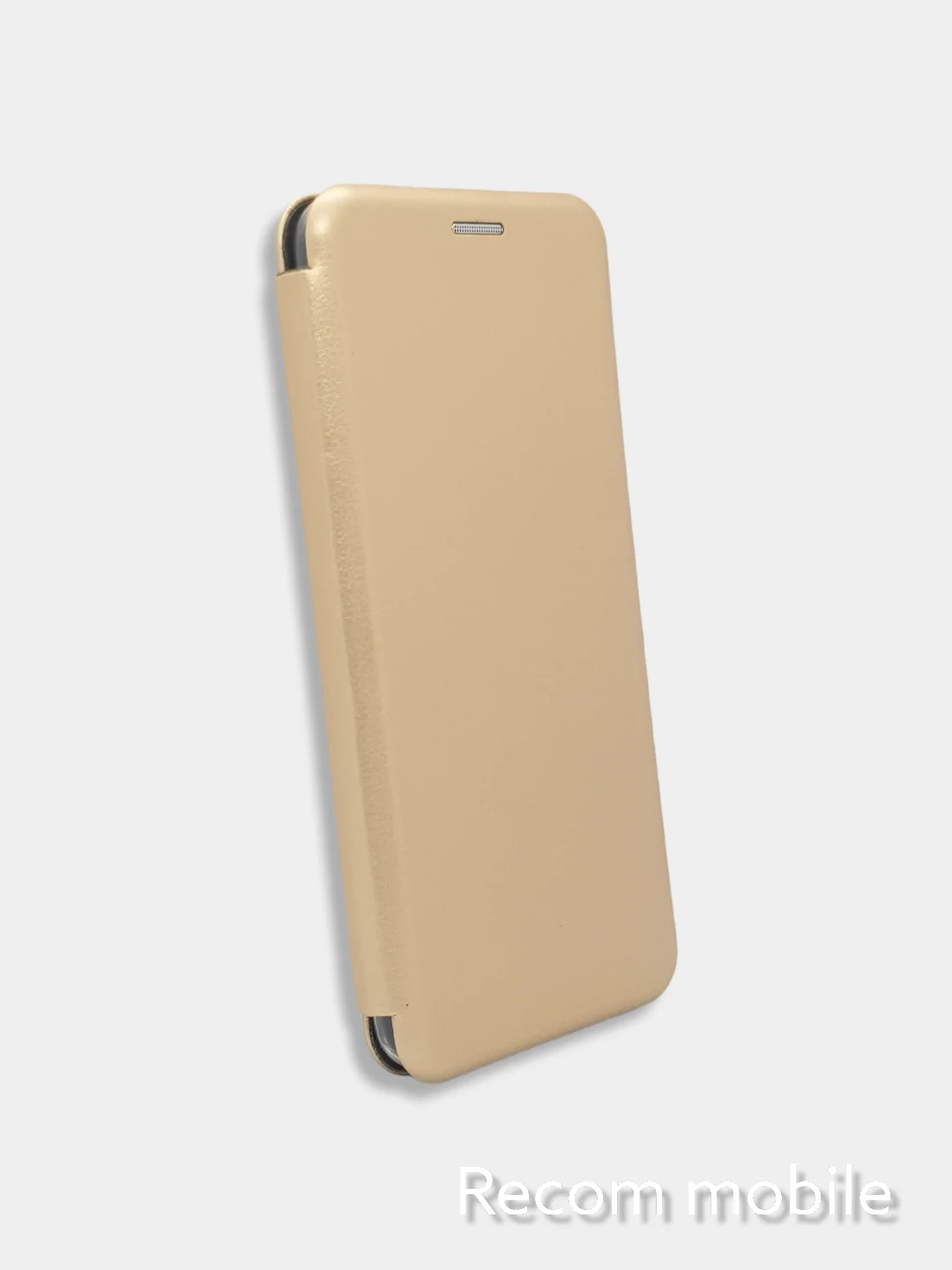 Золотой чехол книжка Samsung Galaxy A03 Core с функцией подставки