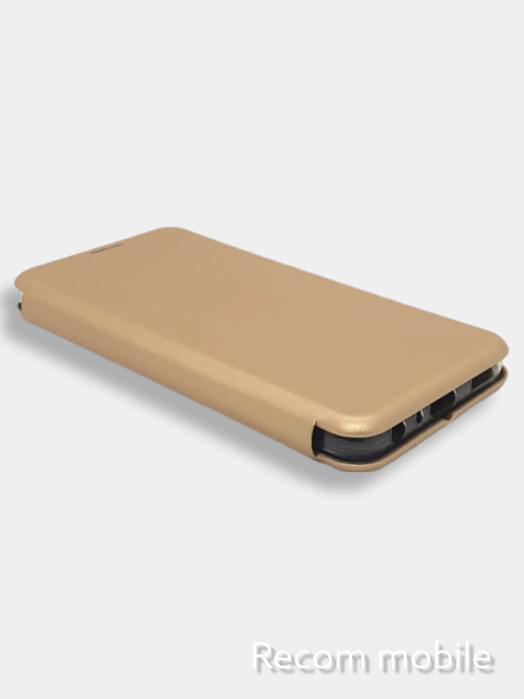 Золотой чехол книжка Samsung Galaxy A03 Core с функцией подставки