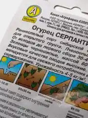 Огурец "Серпантин", раннеспелый  семена