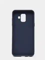 Темно-синий чехол Samsung Galaxy A6 2018 силиконовый