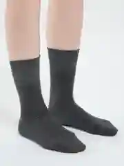 Мятный высокие однотонные носки, унисекc