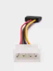 Кабель питания Molex - SATA. Литой. 20cm