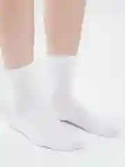 Белый носки мужские, средней длины