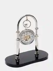 Часы настольные, механические, d=5 см, 14*7*14 см