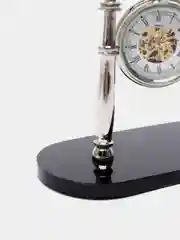 Часы настольные, механические, d=5 см, 14*7*14 см
