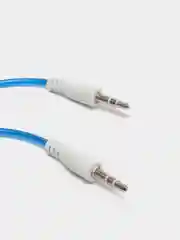 Темно-синий кабель AUX jack 3.5мм в гелевой оплетке