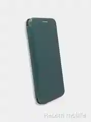 Зеленый чехол-книжка для Samsung Galaxy A03 (Самсунг А03)
