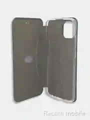 Зеленый чехол-книжка для Samsung Galaxy A03 (Самсунг А03)