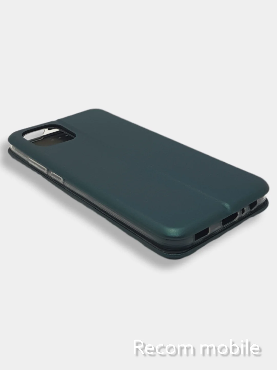 Зеленый чехол-книжка для Samsung Galaxy A03 (Самсунг А03)
