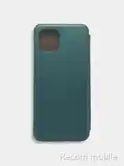 Зеленый чехол-книжка для Samsung Galaxy A03 (Самсунг А03)