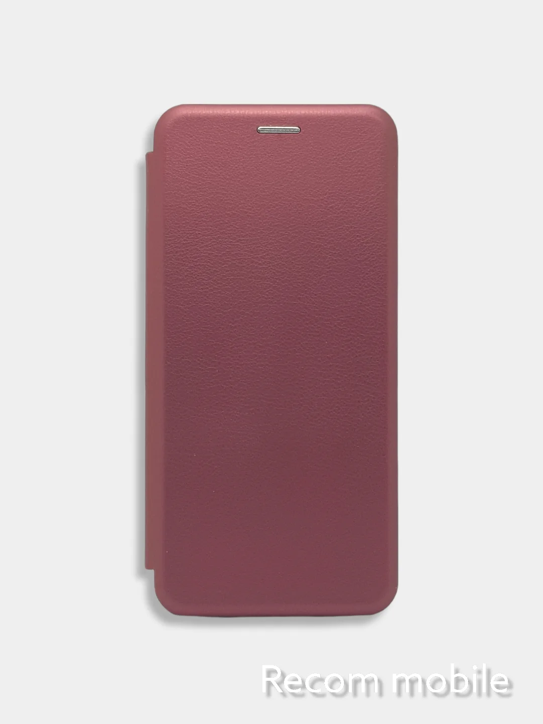 Багровый чехол-книжка для Samsung Galaxy A03 (Самсунг А03)