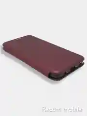 Багровый чехол-книжка для Samsung Galaxy A03 (Самсунг А03)