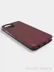Багровый чехол-книжка для Samsung Galaxy A03 (Самсунг А03)
