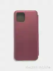 Багровый чехол-книжка для Samsung Galaxy A03 (Самсунг А03)