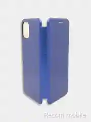 Синий чехол-книжка для Samsung Galaxy A03 (Самсунг А03)