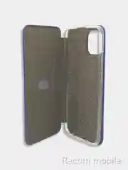 Синий чехол-книжка для Samsung Galaxy A03 (Самсунг А03)