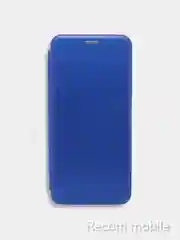 Синий чехол-книжка для Samsung Galaxy A03 (Самсунг А03)