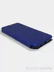 Синий чехол-книжка для Samsung Galaxy A03 (Самсунг А03)