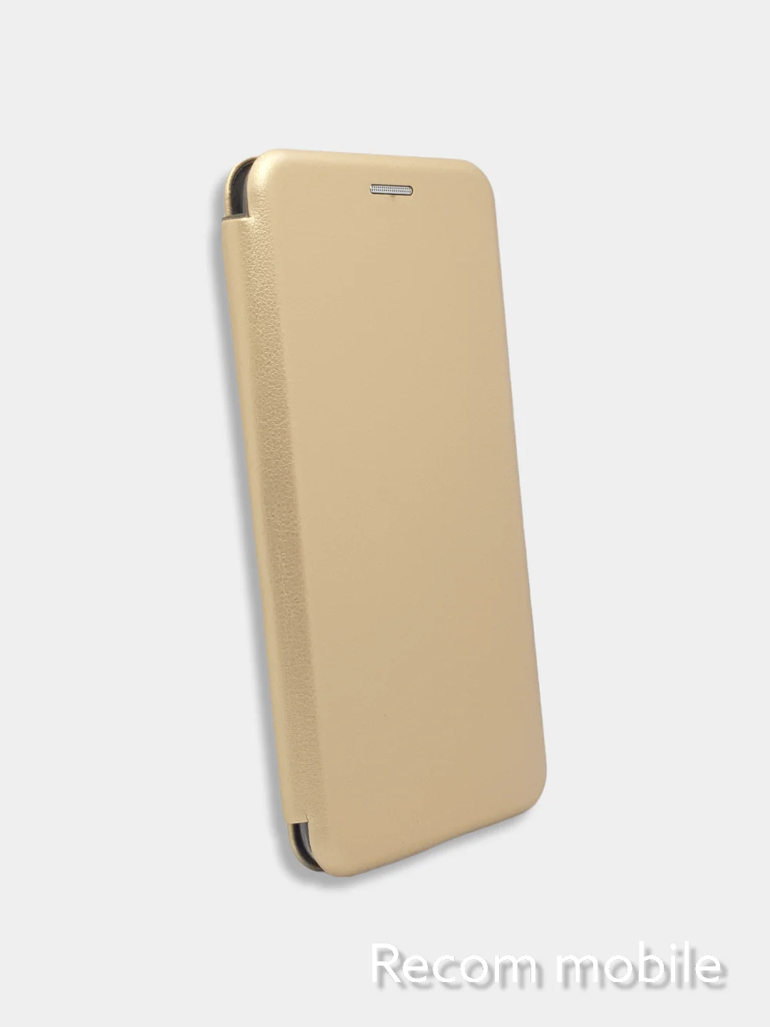 Золотой чехол-книжка для Samsung Galaxy A03 (Самсунг А03)