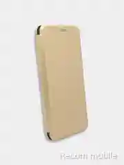 Золотой чехол-книжка для Samsung Galaxy A03 (Самсунг А03)