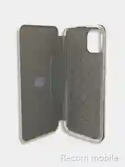 Золотой чехол-книжка для Samsung Galaxy A03 (Самсунг А03)