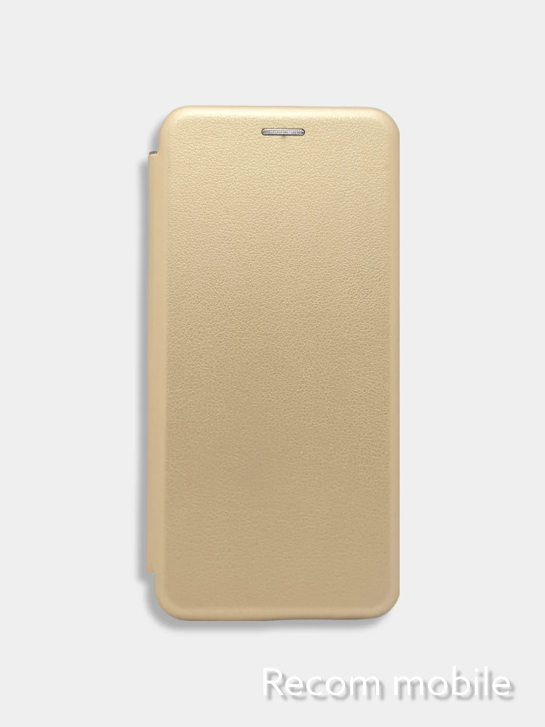 Золотой чехол-книжка для Samsung Galaxy A03 (Самсунг А03)