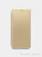 Золотой чехол-книжка для Samsung Galaxy A03 (Самсунг А03)