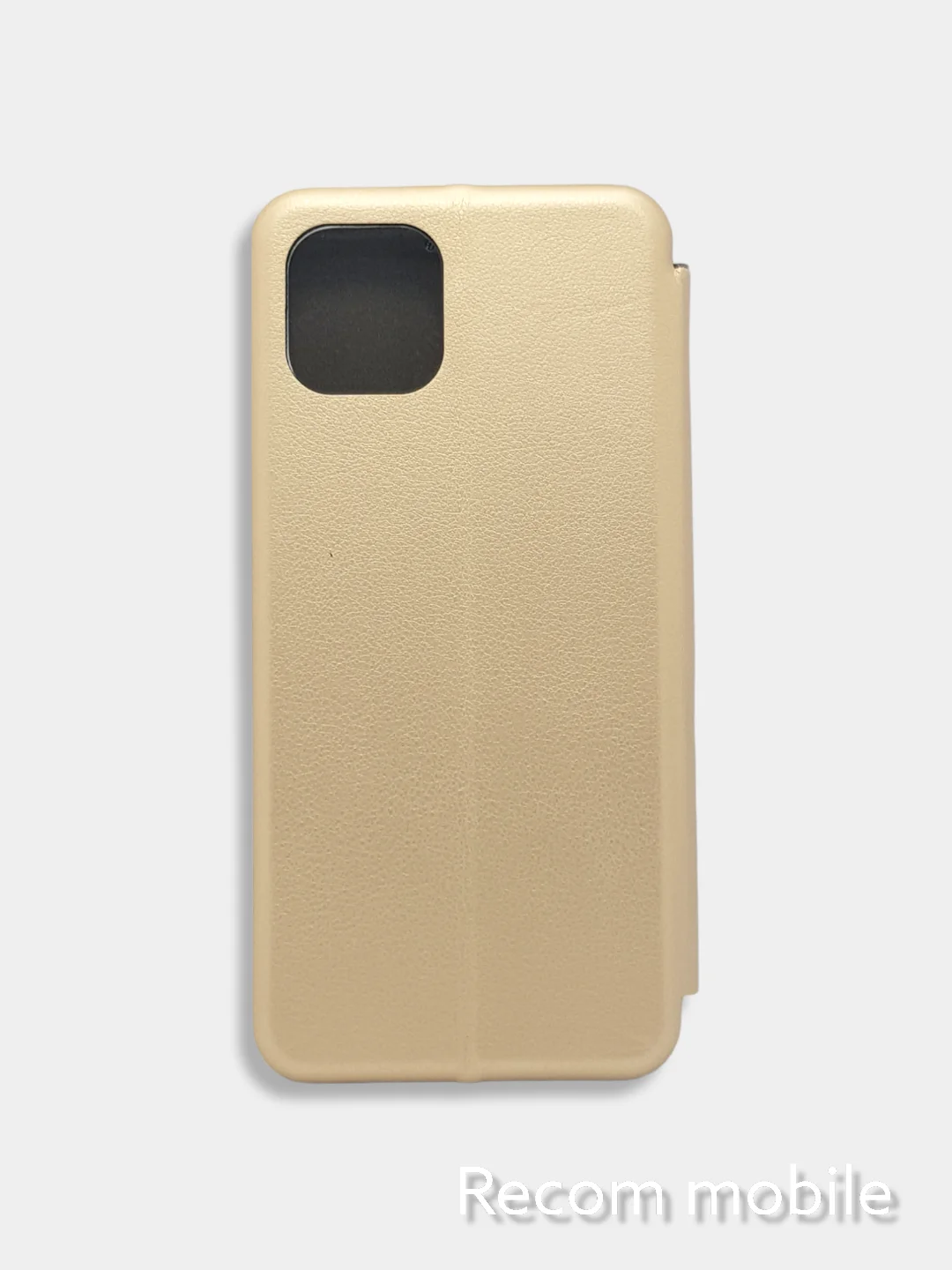 Золотой чехол-книжка для Samsung Galaxy A03 (Самсунг А03)