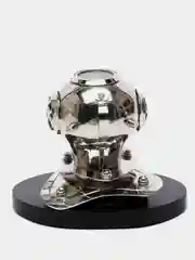 Часы настольные с компасом, диаметр 4,5 см, батарейка 1"SR626W", 13 х 10 х 10,5 см