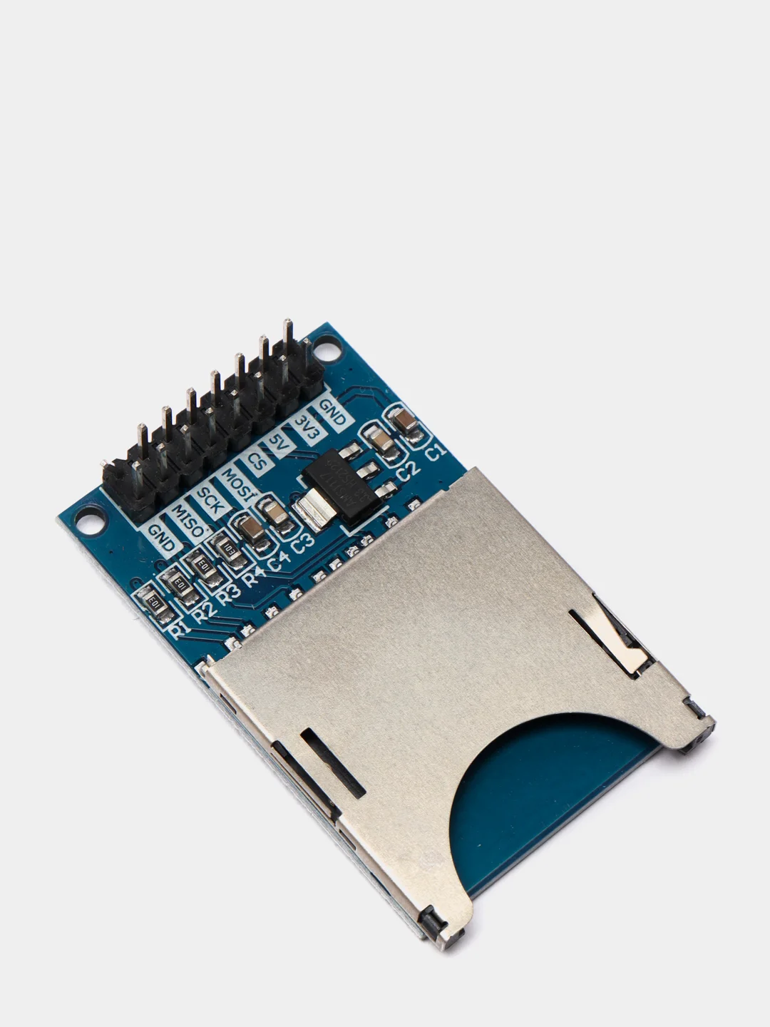 Модуль с разъемом под SD card для чтения и записи карт для Arduino
