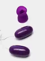Фиолетовый виброяйцо с языком