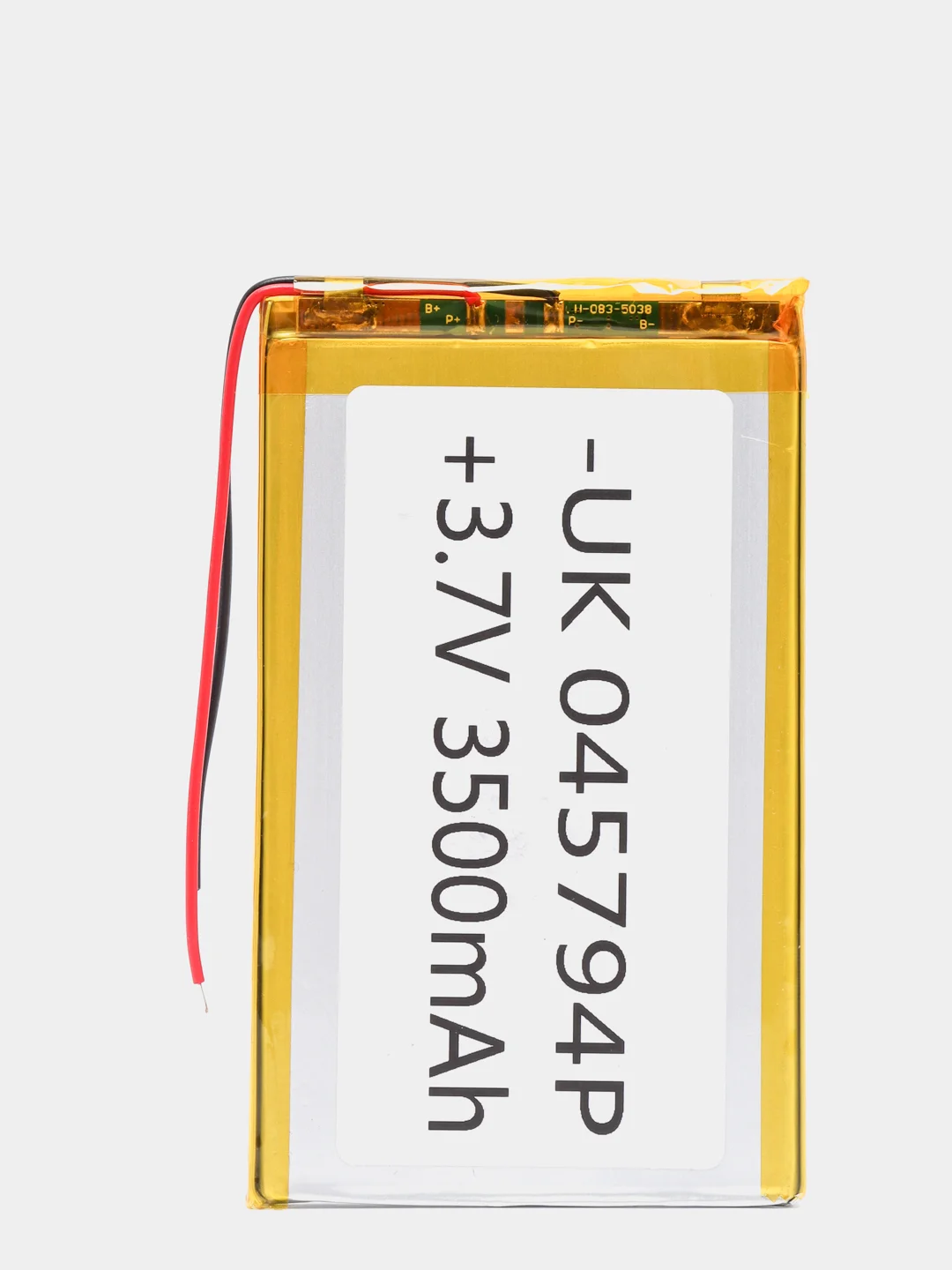 Аккумуляторная батарея универсальная, 3.7V, от 30 до 9000 мАч/mAh