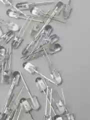 Светодиоды 5мм 100шт (холодный белый)